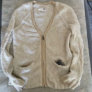 Rag & Bone Oakley Cardigan Sweater, Ivory